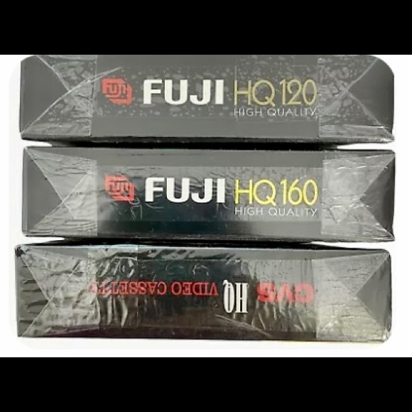Fugi & CVS Other New Sealed Vintage Fugi Hq 6 120 Cvs Hq 120 Blank